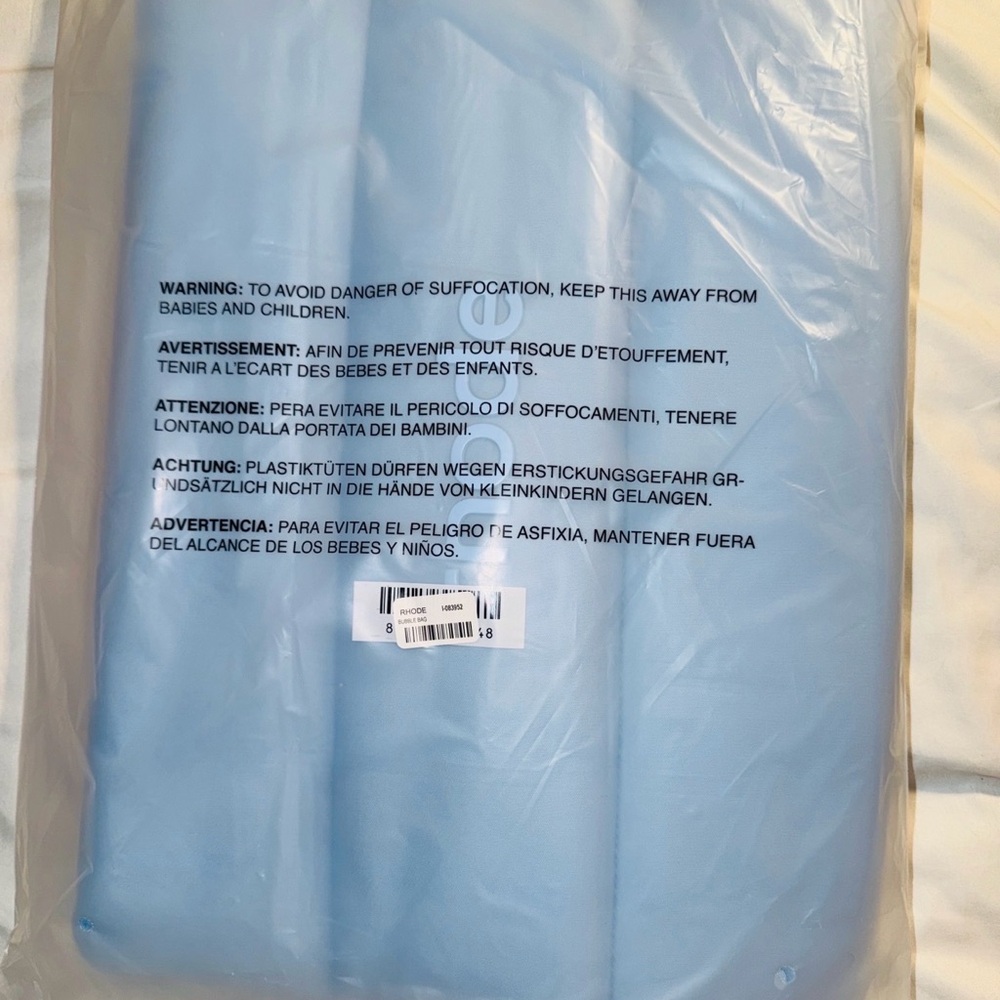 Rhode Exclusive Oversized Bubble Bag in “sugarberry”